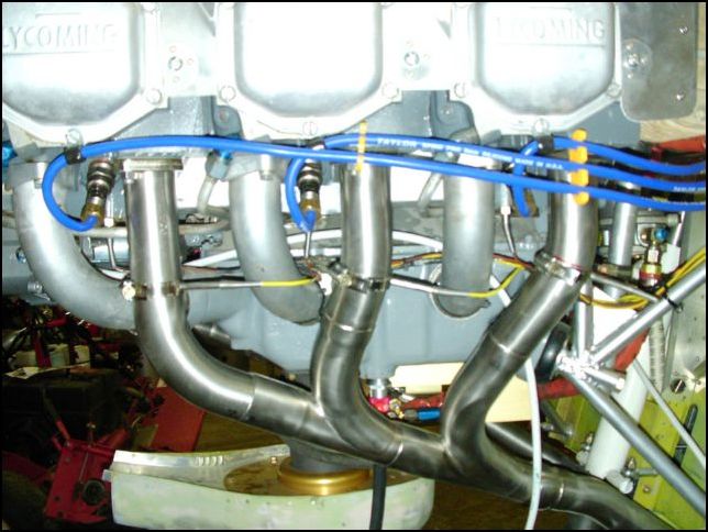 Install the EGT sensors and wire the EGT and CHT sensors.