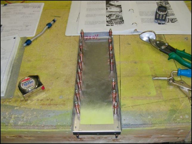 Make mounting plate for the AHRS air data computer which is part of the EFIS.