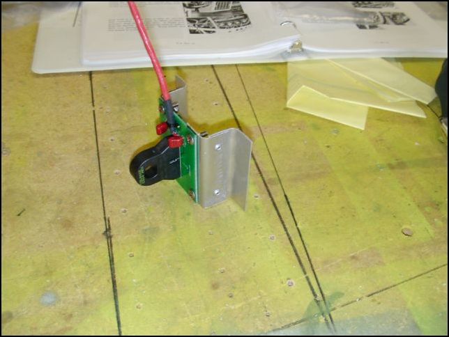 Make mounting bracket for the AMP sensor.