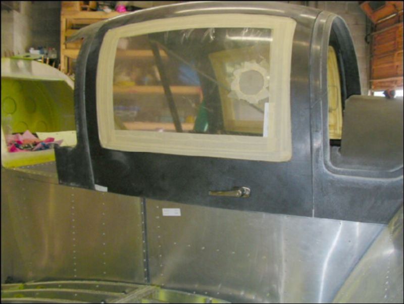 Drill holes for outside door handle, install rivnuts and install the handle.