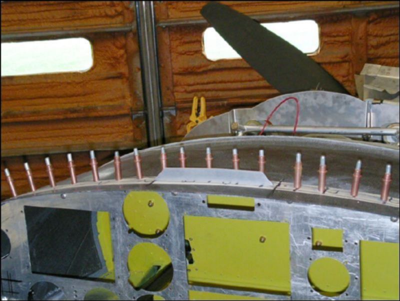 Drill and cleco the canopy to the instrument panel, also install the handle in the center of the dash.