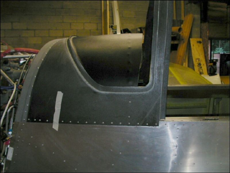 Cut vinyl to fit dash and glue in place.