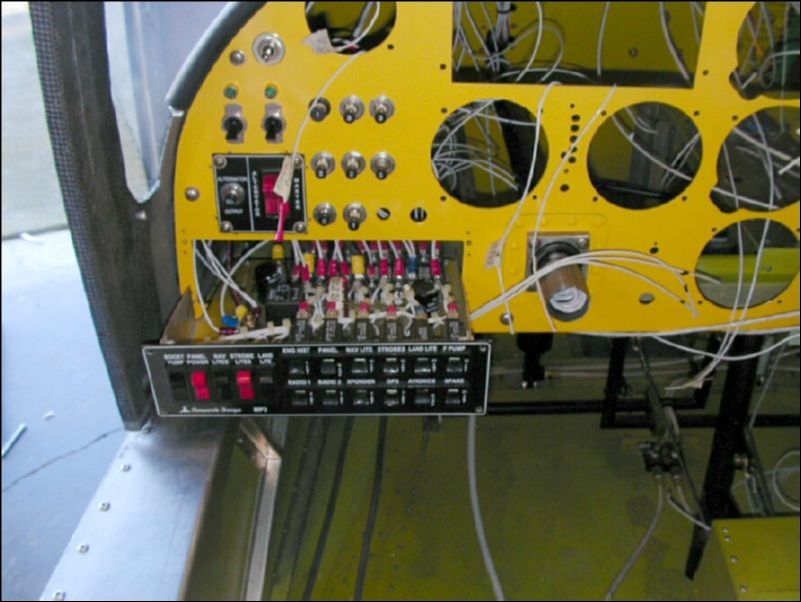 Wire more of the instrument panel.  I'm almost done with this step finally!
