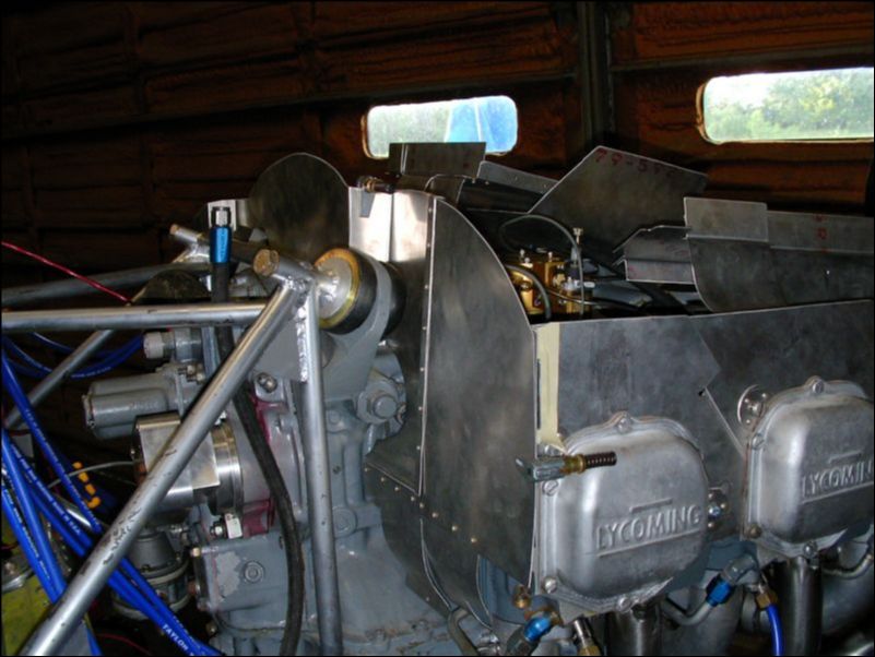 Install cooling baffle