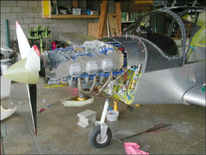 another image of the top cowling extension.