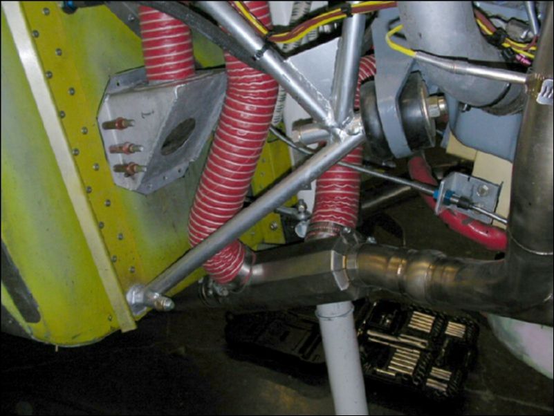 Install cabin heat box.