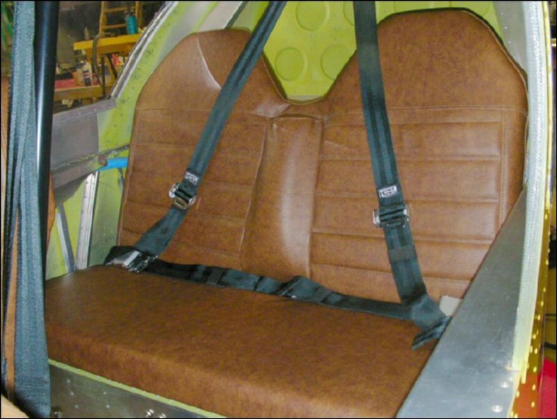 Install seatbelts