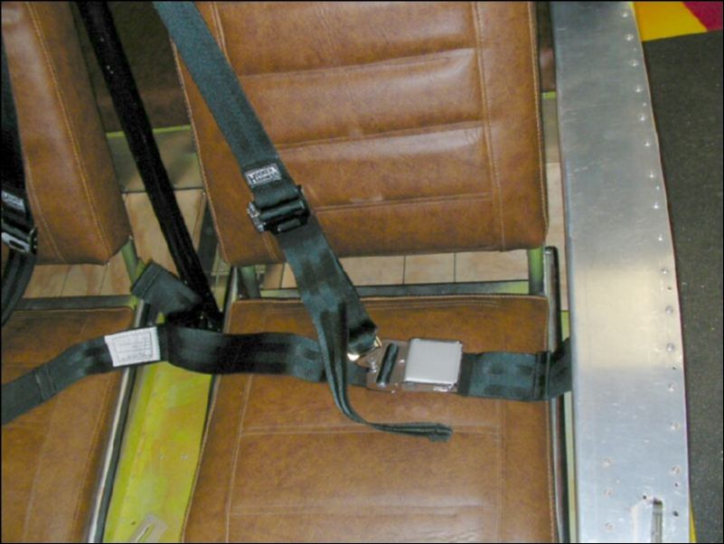 Install seatbelts