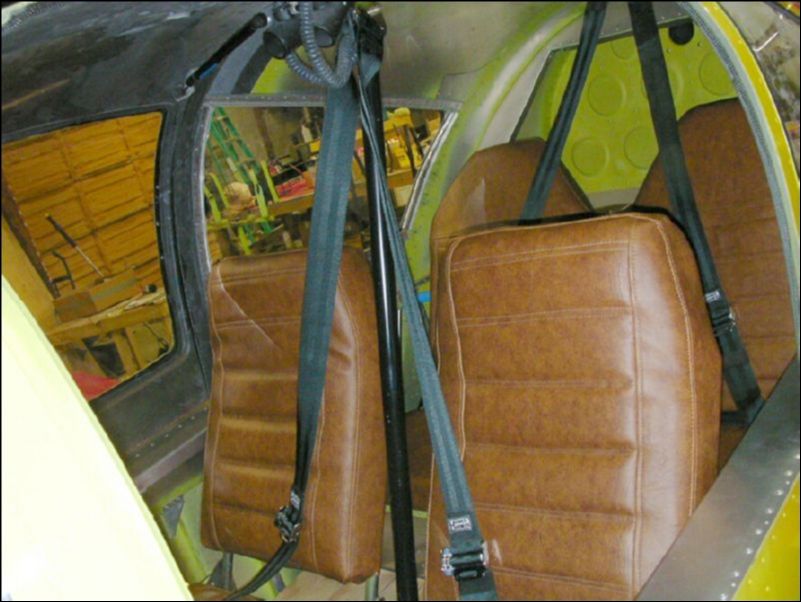 Install seatbelts