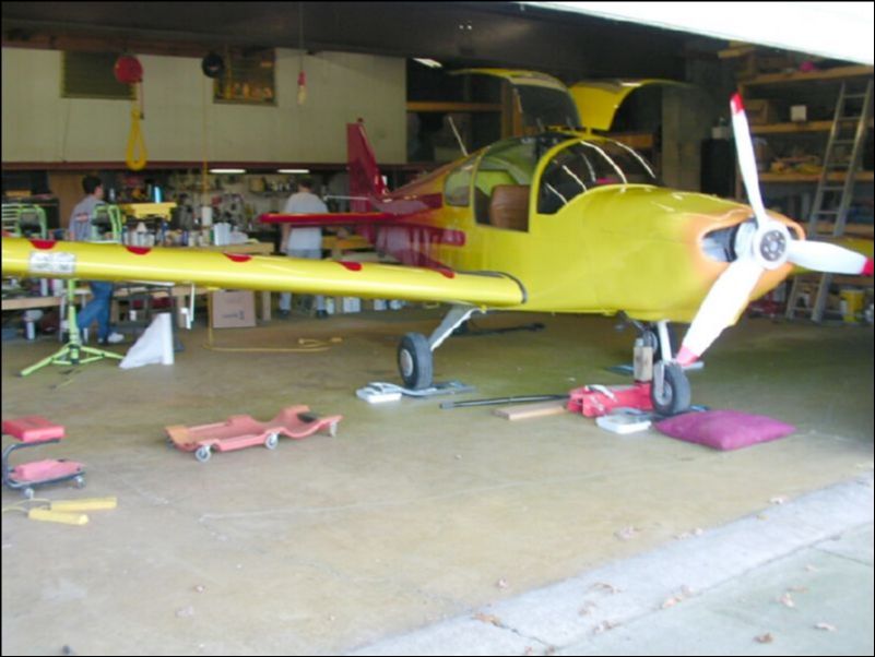 Ok, she is VERY nose heavy so we need to calculate how much weight to add to the tail.