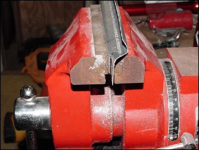 This is another picture of the Z-angle during the joggle process.