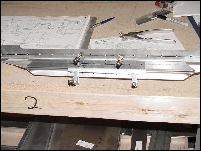 Another image of forward gusset and upper angle.