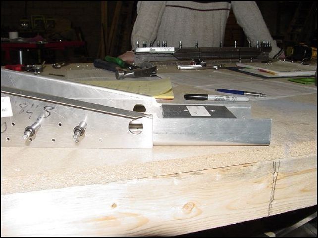 Place doubler inside center channel.