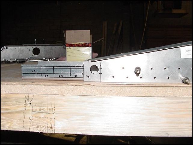 Mark rivet hole locations as per drawing F-16-9.