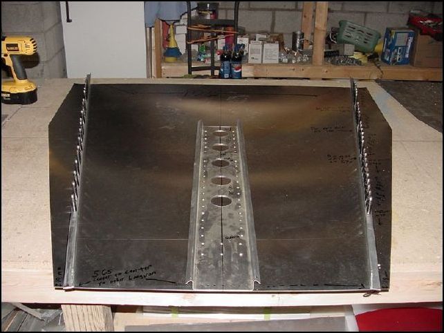 Repeat for other longeron.