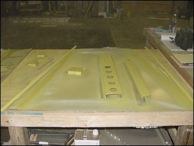 deburr, clean, and prime all parts