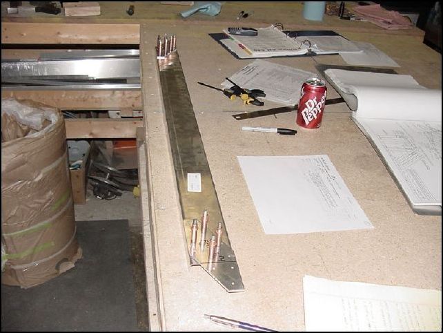 This is what your (almost) completed rear horizontal attachment sub-assembly should look like.  I say almost because the IPL now says to install the HT pulley support assembly.  However we have not built that assembly yet.  Also, we can not build that assembly yet since some of the parts needed for it are not included in the fuselage kit.  They are included in the controls kit.  I will order my controls kit on Monday so that I can continue this sub-assembly.