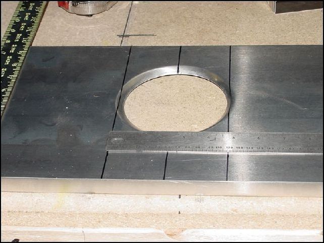 Draw center line of front of 20-F-10-1 (Forward Z)  Measure 60 mm left and right and draw two lines.  This will be the location of the two side walls.