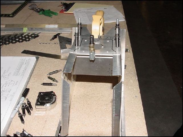 Image 3 of - Position diaphrams to main assembly so that the A6 rivet holes are lined up in the center of 20-F-15-4 (angles).