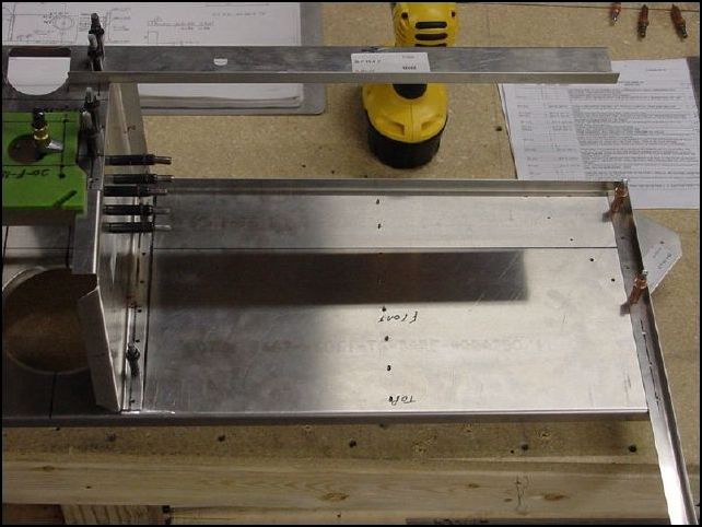 Turn assembly over.  Measure 73 mm from the bottom of the front Z (front side).  Draw line and then re-attach the torque tube support assembly.