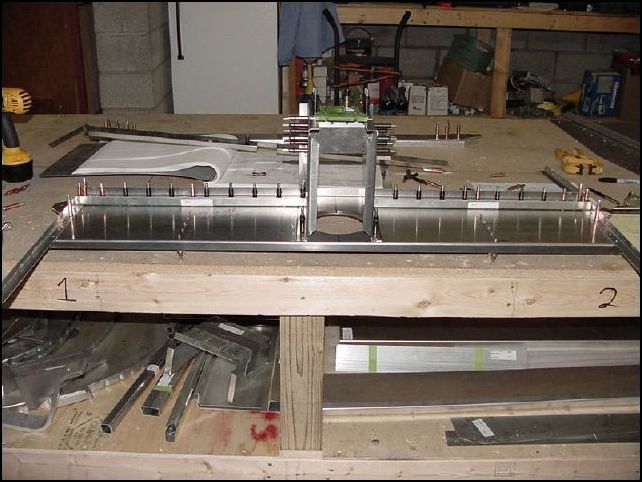 repeat above steps for the other floor support.