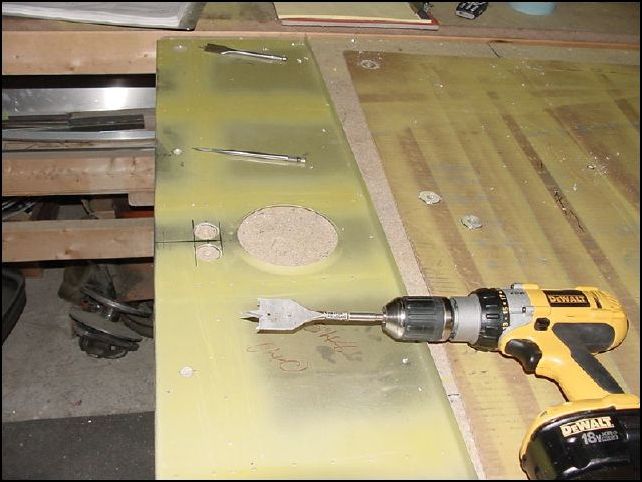 Just another image of the holes I drilled