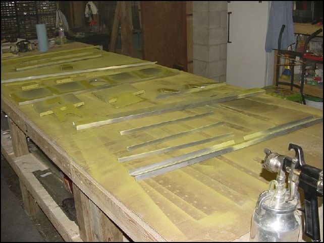 deburr, clean, and prime.