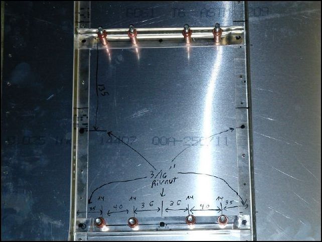 another image showing the Ls for the access door.