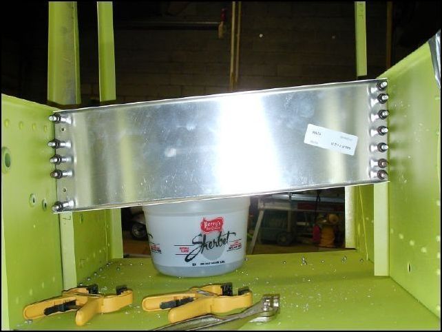 Cut 640-F-11-2 to fit between the front and center spars.  Drill and cleco in place.