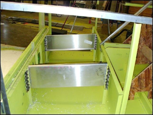 Repeat for second seat channel.