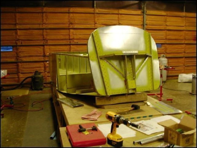 completed right lower side skin.