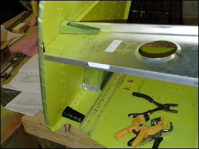 Image of engine mount brackets bolted in place.