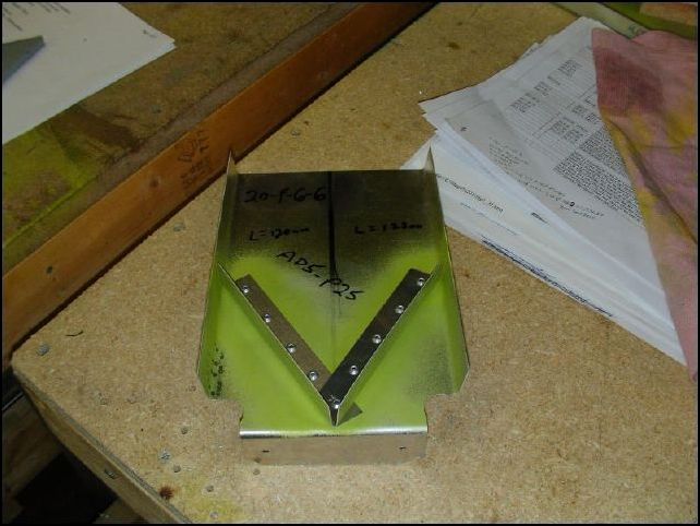 Another image showing the rear fuselage panel.