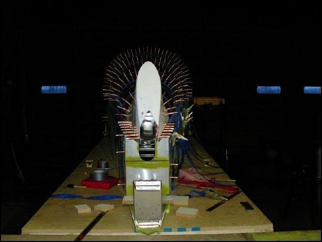 After all the hard work on the bulkheads I just had to test fit the tail cap.  It fit perfectly so we must have done something right!