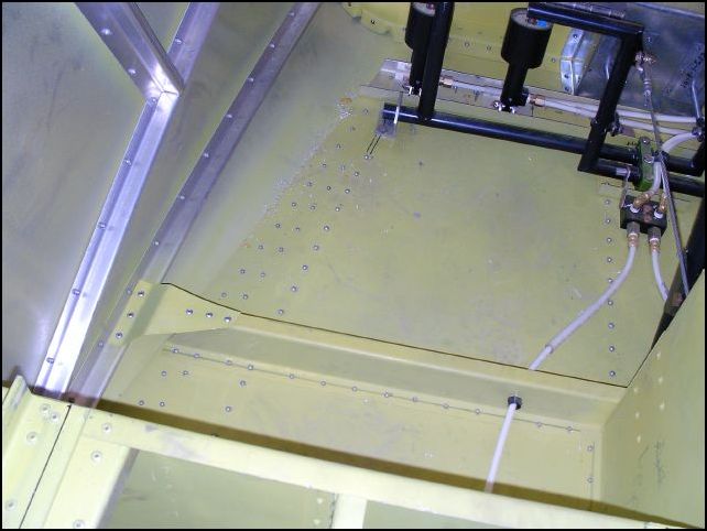 Rivet front floor gussets.