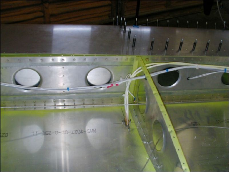 Install pitot and static to bottom of wing and hook up the lines.