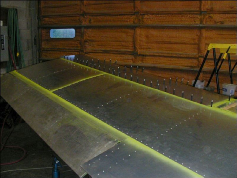 rivet top rear skins.