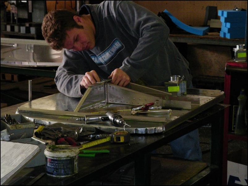 finishing a firewall.