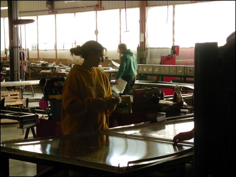 Zenair employees hard at work.